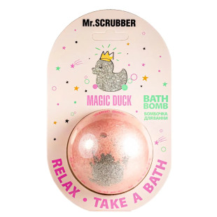 Бомбочка для ванны Mr.Scrubber Magic Duck 200 г